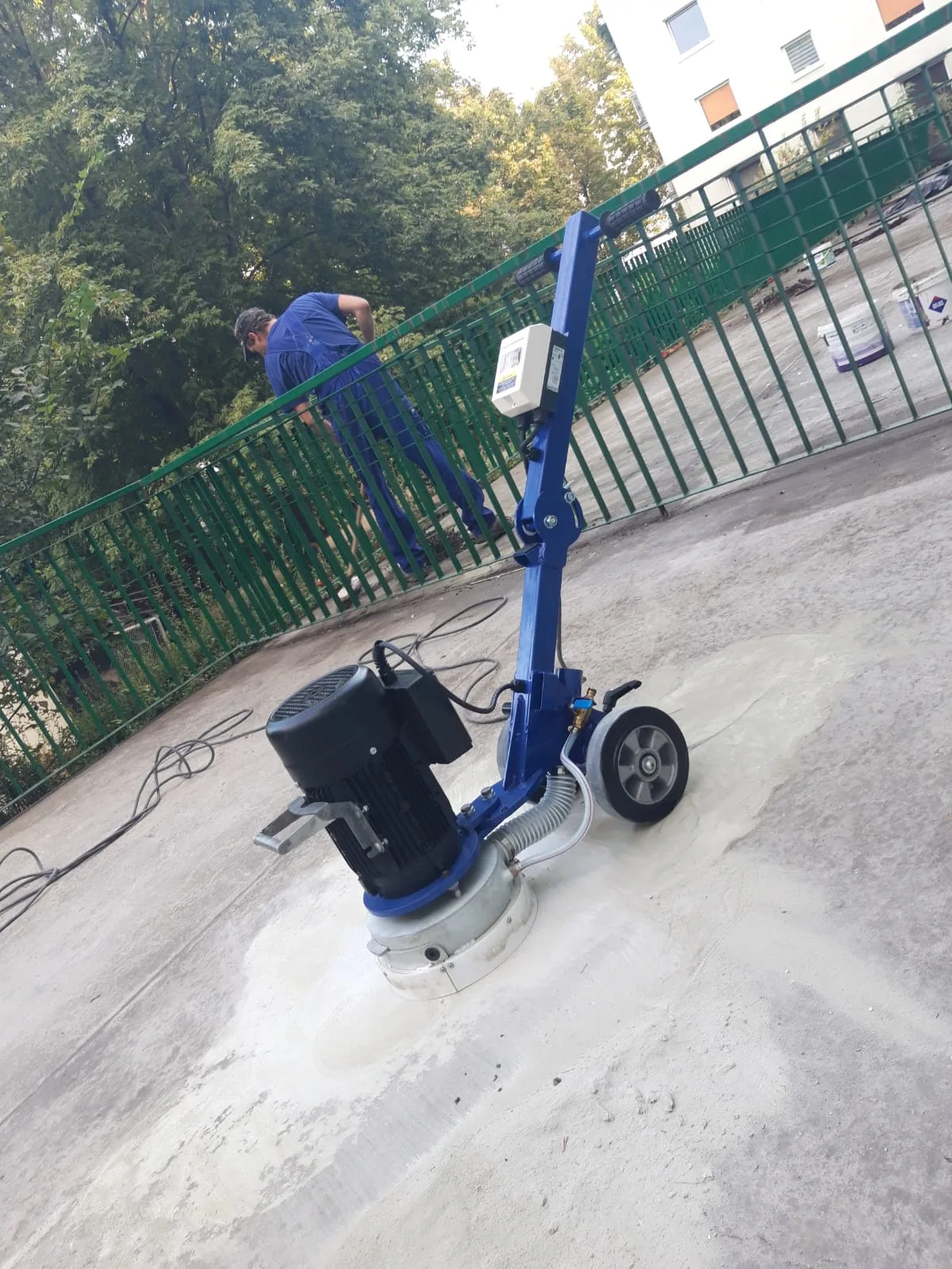 Frezowanie betonu — powierzchnia gotowa pod montaż